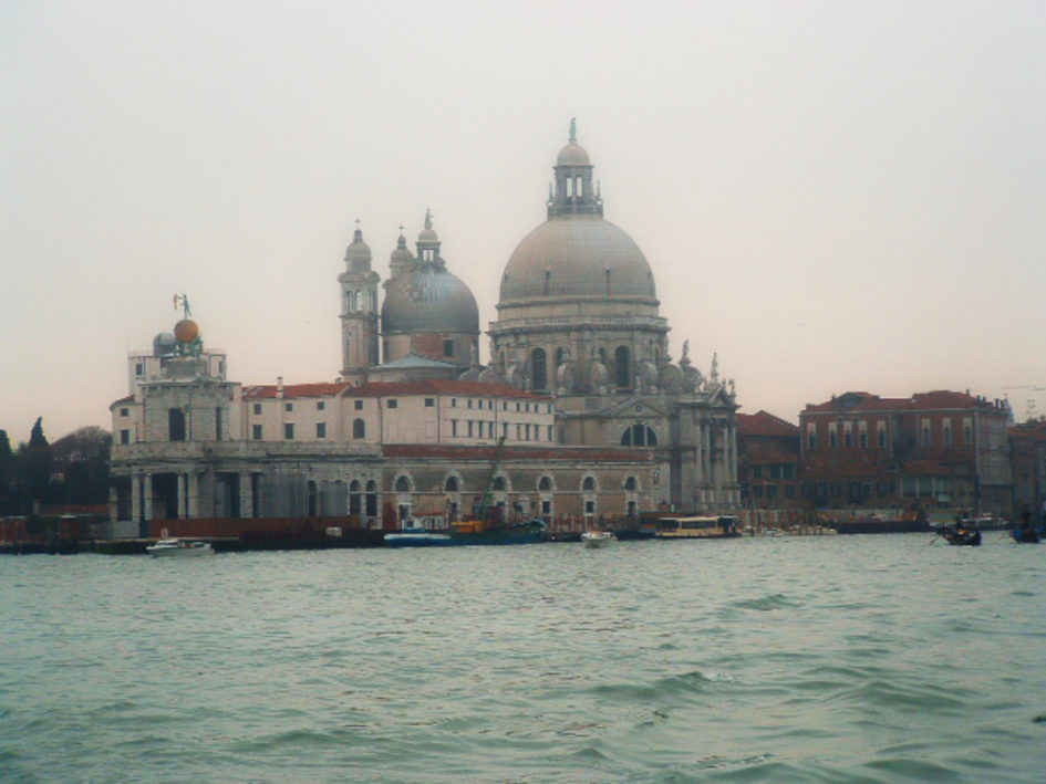 November in Venedig Santa Maria della Salute